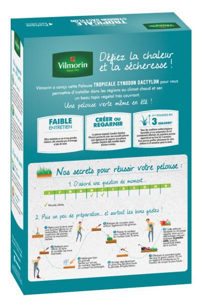 Tropical - Pelouse Tropicale - Kikuyu - 500 g + Pelouse Tropicale - Cynodon Dactylon - 500 g - MEDIA_EN_SITUATION_2